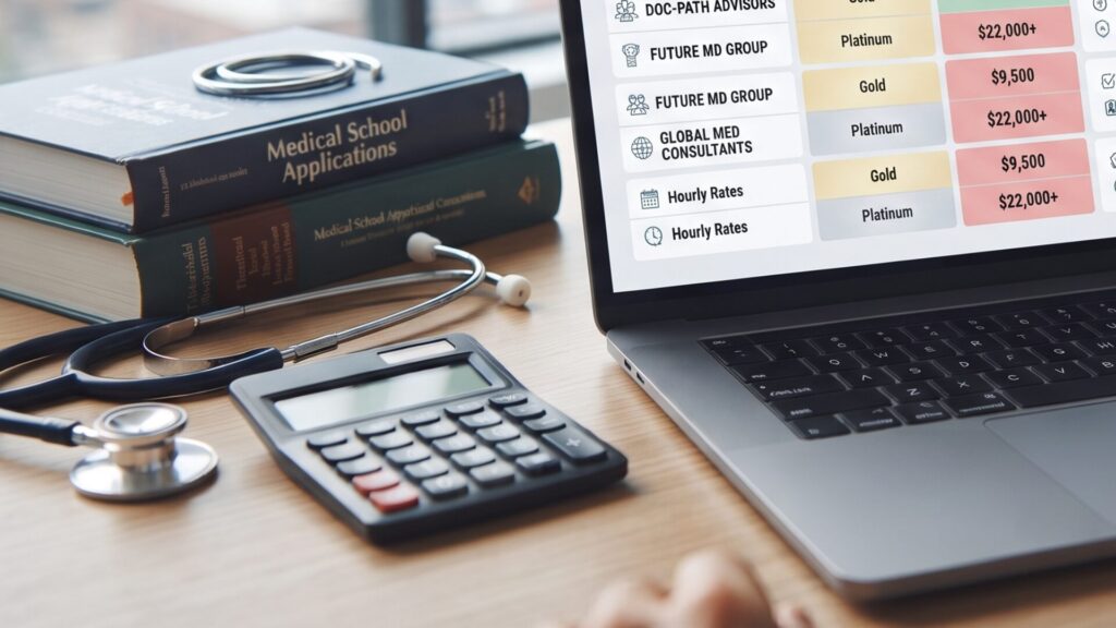 Medical School Admissions Consulting Cost comparison