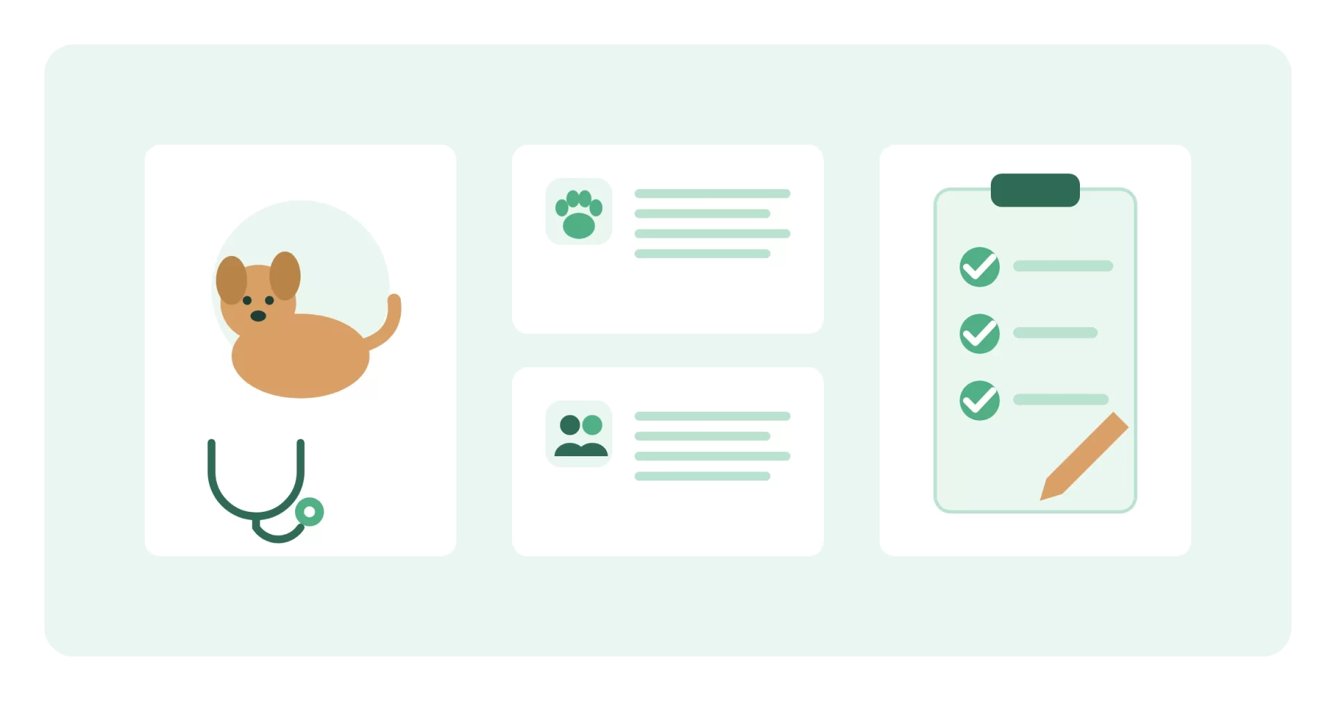 Illustration of veterinary, animal and extracurricular experience for the OVC application Background Information Form